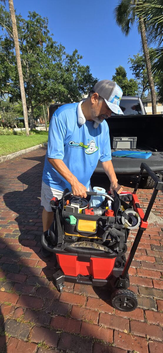 ClearFlow professional dryer vent cleaning equipment